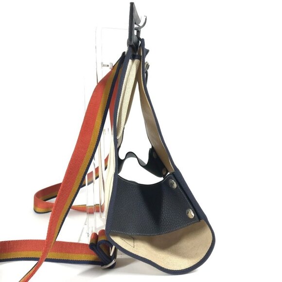 HERMES Rocabal Backpack Bag 2WAY Bag Hand Bag Backpack - Picture 9 of 13